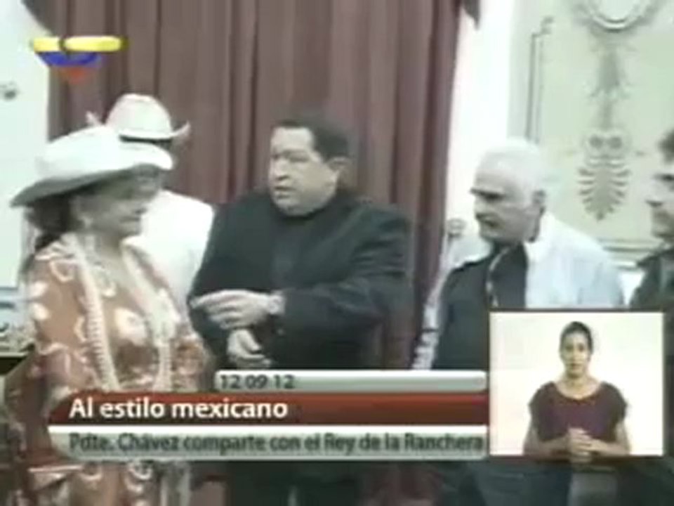 (Vídeo) Reporte VTV  Presidente Chávez se reunió con Vicente Fernández