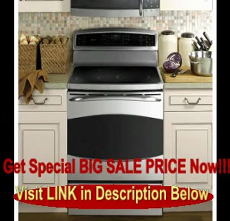 SPECIAL DISCOUNT GE Profile PHB925STSS 30 Freestanding Induction Range 4 Elements, Warming Drawer