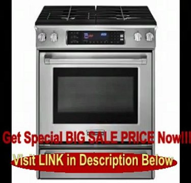 KitchenAid Pro Line KGSS907XSP 30 Slide-in Gas Range 4 Sealed Burners, Convection, Self Clean FOR SALE