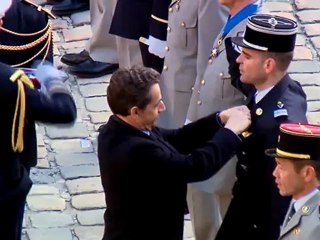 Le Président de la République rend hommage aux blessés