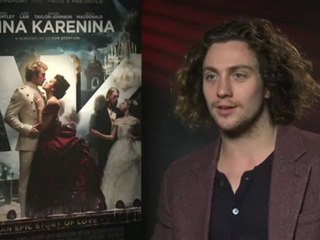 Aaron Taylor-Johnson Interview -- Anna Karenina