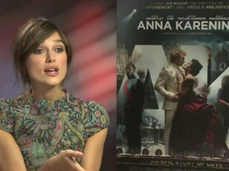 Keira Knightley Interview -- Anna Karenina