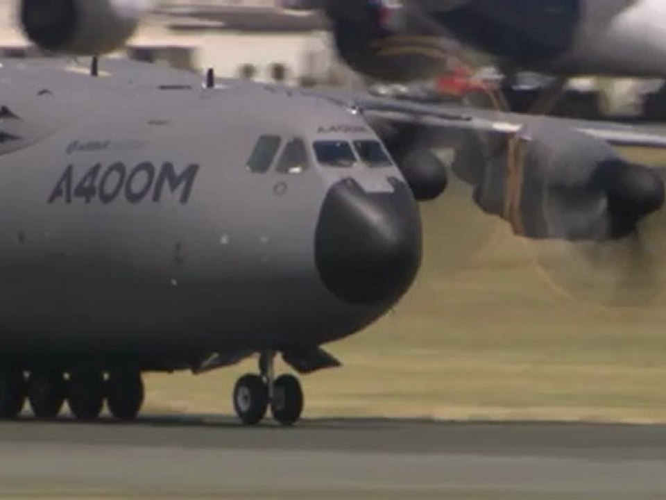 Démonstration aérienne du A400M