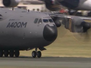 Démonstration aérienne du A400M