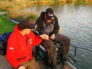 Phil Alton shows how to get bites with the whip