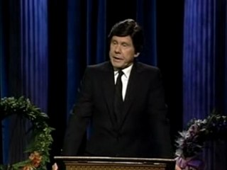 Johnny Carson Performs a Eulogy