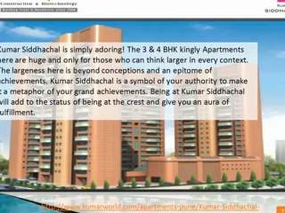 Kumar Siddhachal - 3 BHK apartments in Market Yard