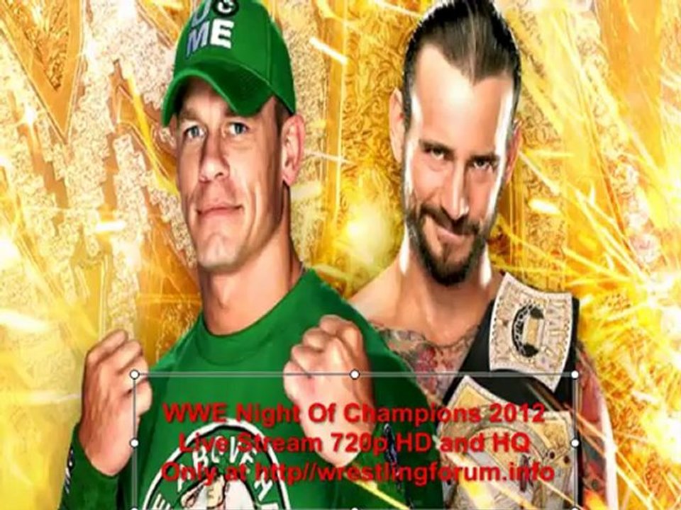 WWE Night of Champions 2012 Promo [HQ]