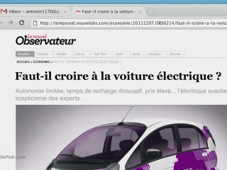 pub Google Chrome odyssée électrique 2012 [HQ]