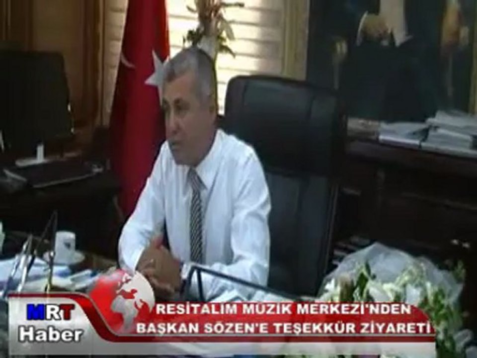 RESİTALİM MÜZİK MERKEZİ'NDEN BAŞKAN SÖZEN'E TEŞEKKÜR ZİYARETİ