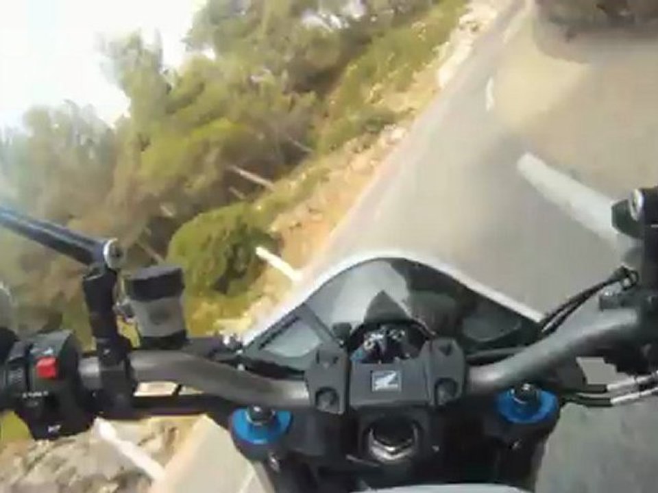 CB-1000-R Aller retour route des Termes