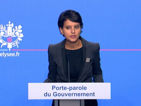 Point de presse du 29 août 2012 de Najat Vallaud-Belkacem