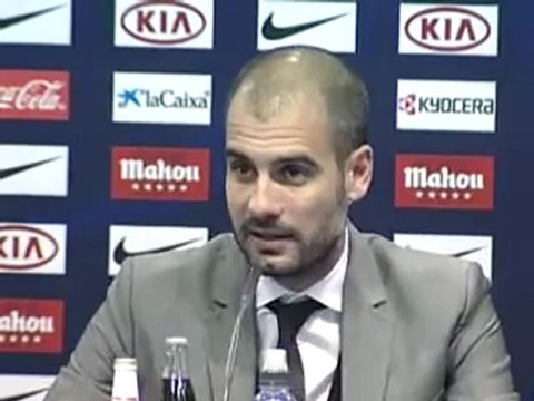 Guardiola: No tengo demasiados reproches que hacer al equipo
