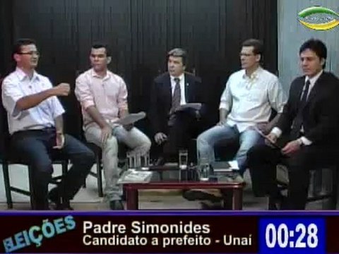 Debate TV Rio Preto – Eleições 2012 – Padre Simonides parte 4