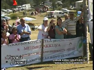 Скачать видео: Yöremiz Töremiz - Çorum Kargı Gölet Köyü Akkaya Yayla Şenliği 1.Bölüm