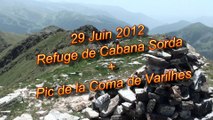 VACANCES 2012 - 29/06 - Refuge de Cabana Sorda   Pic de la Coma de Varilhes