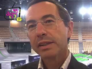 Inauguration Vendéspace : Tony Parker passe le bonjour aux agriculteurs vendéens