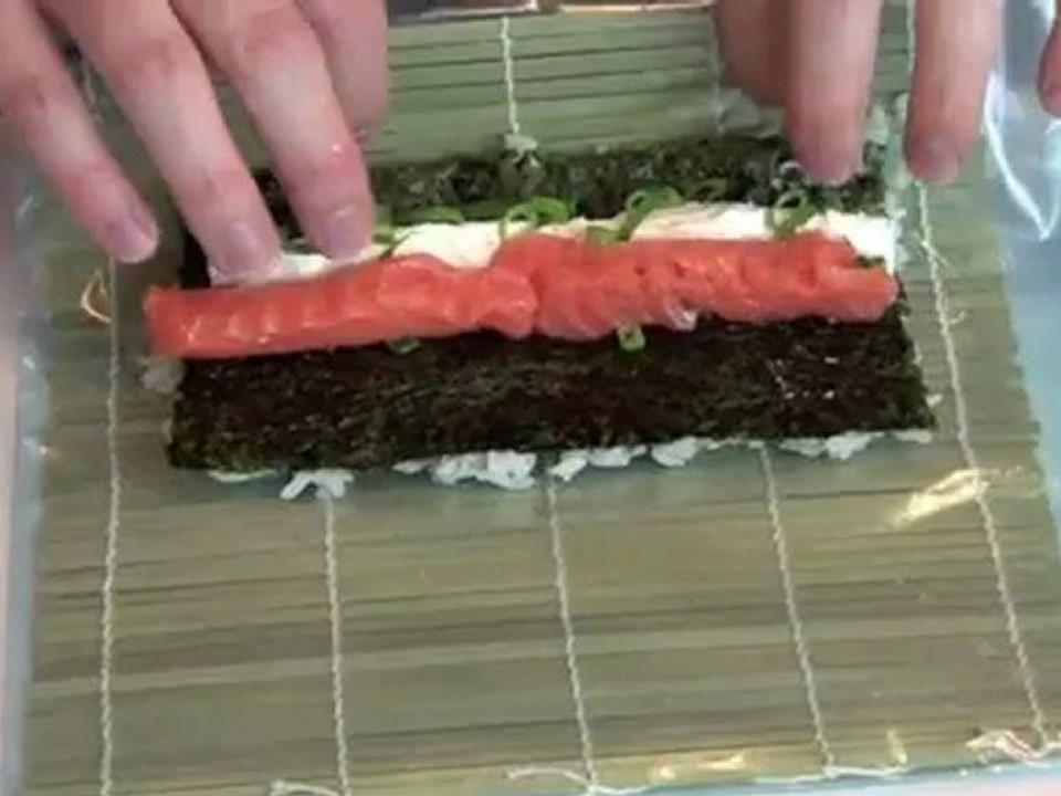Create Your Own Salmon Sushi Roll Recipe