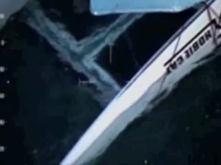 Rescate Catamaran con las imagenes de la cámara de a bordo