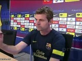 Tito Vilanova en la Ciutat Esportiva del Barça