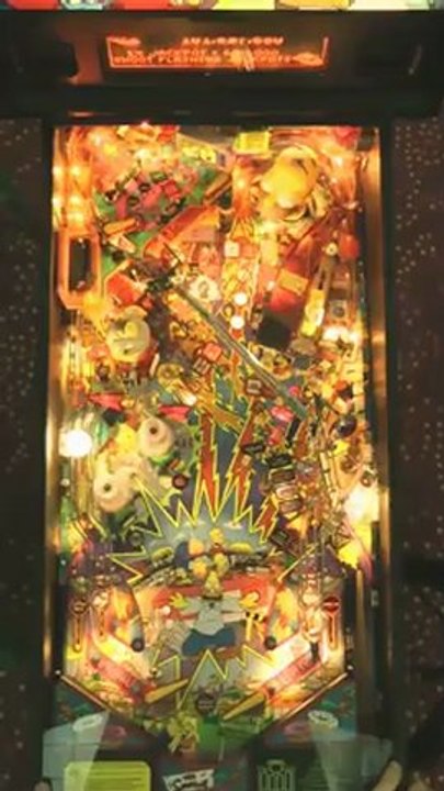 THE SIMPSONS PINBALL PARTY Pinball Machine (Stern 2006) - PAPA video turorial