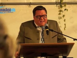 Teil 2: Helmut Schleich als FJS bei der Hofbräu-Zeltkrug Vorstellung 2012