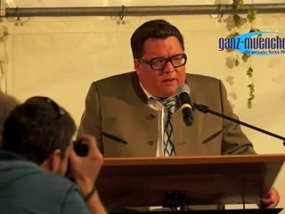 Teil 1: Helmut Schleich als FJS bei der Hofbräu-Zeltkrug Vorstellung 2012