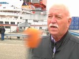 Delfzijl krijgt uniek bezoek van cruiseschip MS Hanseatic - RTV Noord