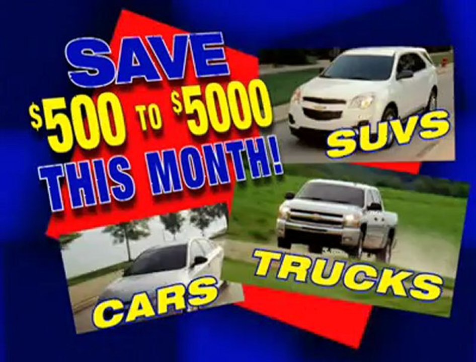 Biggers Chevy Sacri-Price Sale on 2012 Models