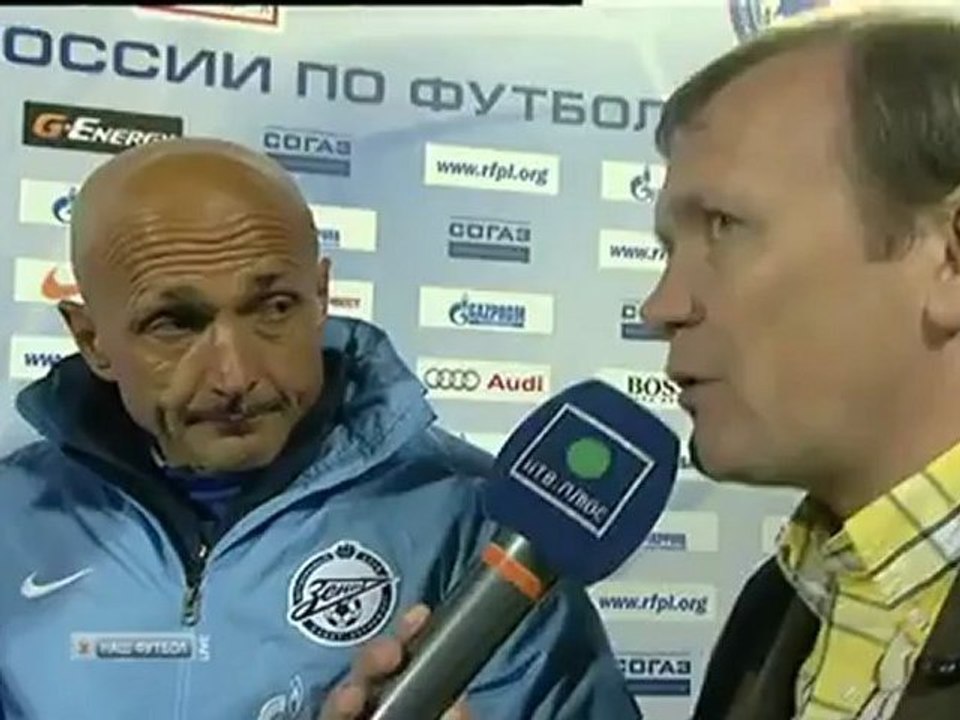Спаллетти после матча Зенит - Терек