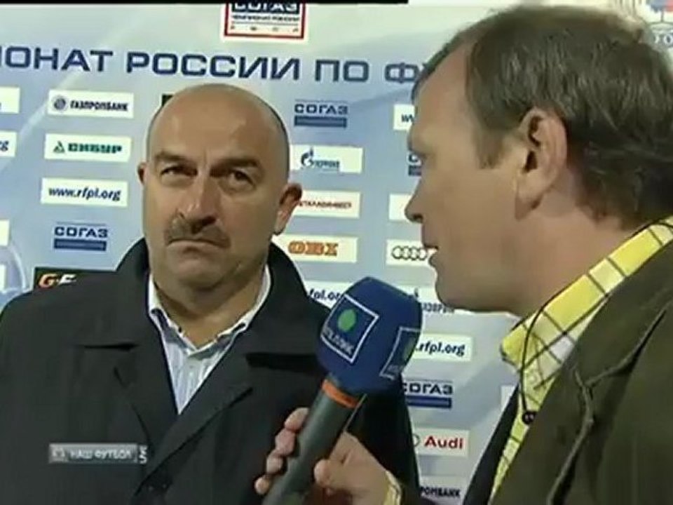 Черчесов после матча Зенит - Терек