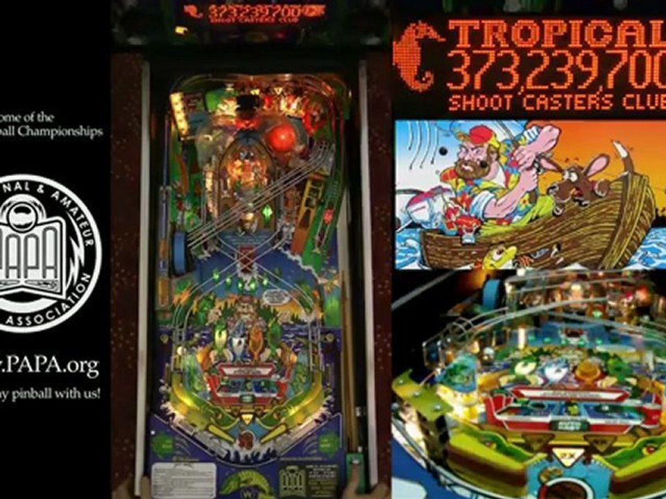 FISH TALES Pinball Machine (Williams 1992)- PAPA Video Tutorial (Part 2)