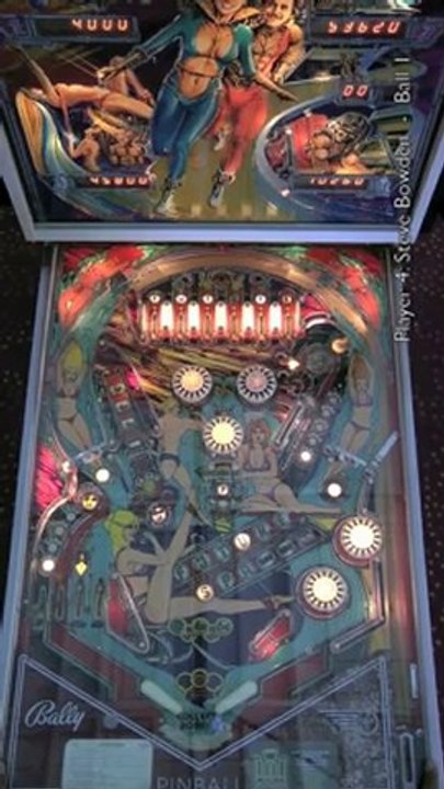 FUTURE SPA Pinball Table (Bally 1979) - Pinburgh 2011 Division B Final Game 3 (Part 1)