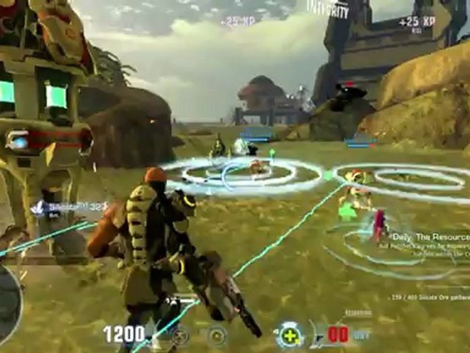 Failed harvesting atempt - Firefall gameplay