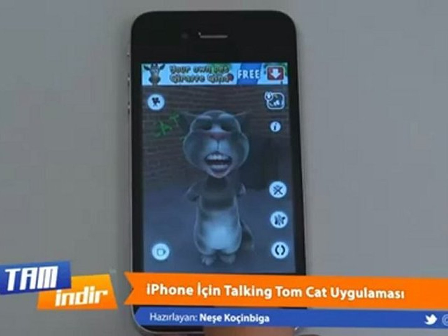 Talking Tom Cat 2 iPhone App Review - CrazyMikesapps - video Dailymotion