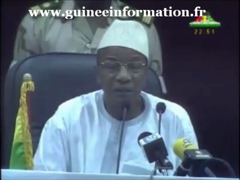 Ouverture du Forum économique de Guinée. Alpha Condé y prend la parole
