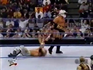 Edge countering the Stink Face and then ECK dances like Too Cool