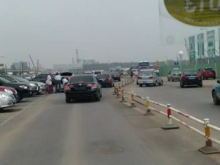 First car ride in Shenyang, China