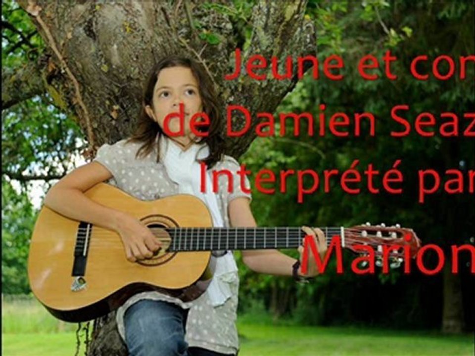 Jeune et con de Damien Seaz interprété par Marion Chanteuse