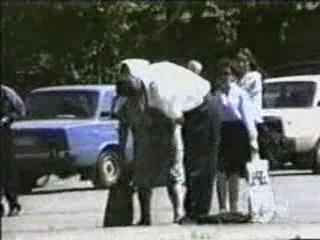 Funny Stuff - Car Crashes Into Old Woman