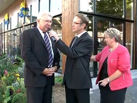 inauguration du nouveau marché couvert du Cateau