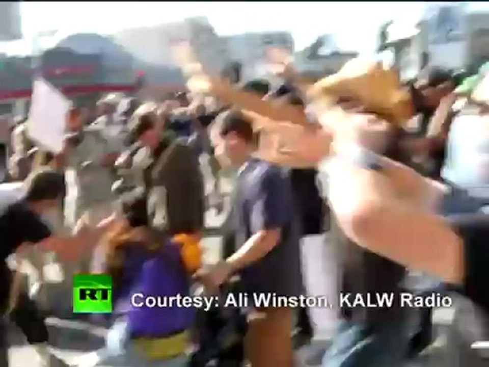 Occupy Oakland General Strike: Video of protests at Whole Foods