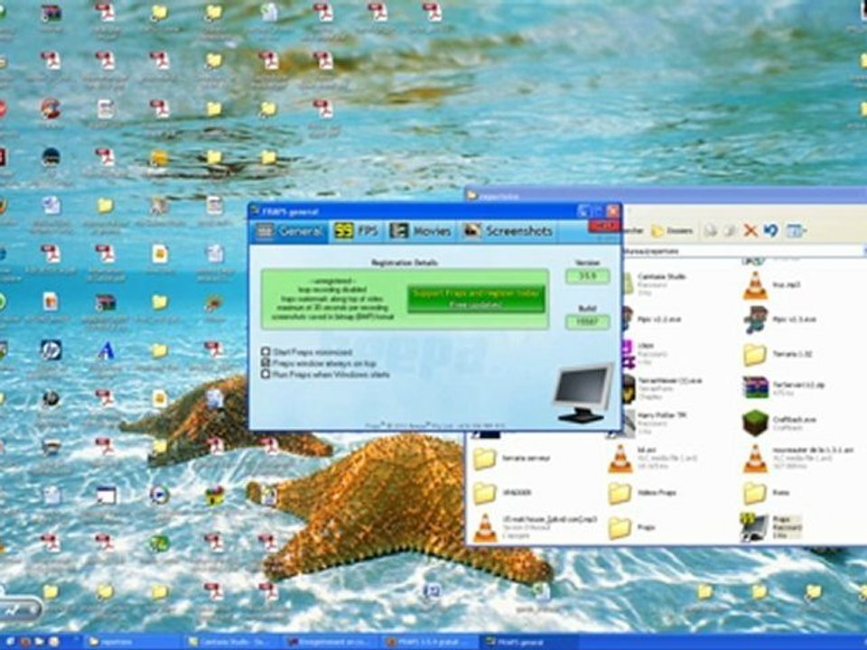 Tuto Comment avoir Fraps 3.5.9