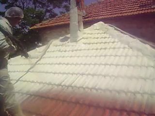 kiremit üatü sprey poliüretan uygulaması