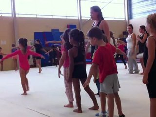 Gym - Esteban sur le praticable