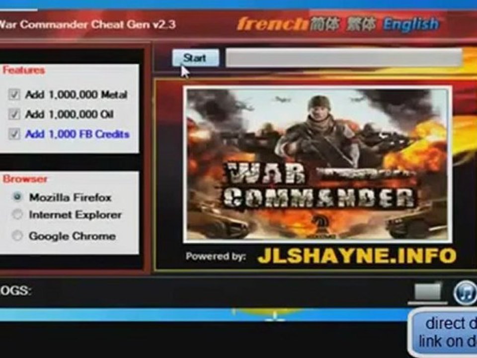 ### How to Cheat - War Commander FACEBOOK 2012