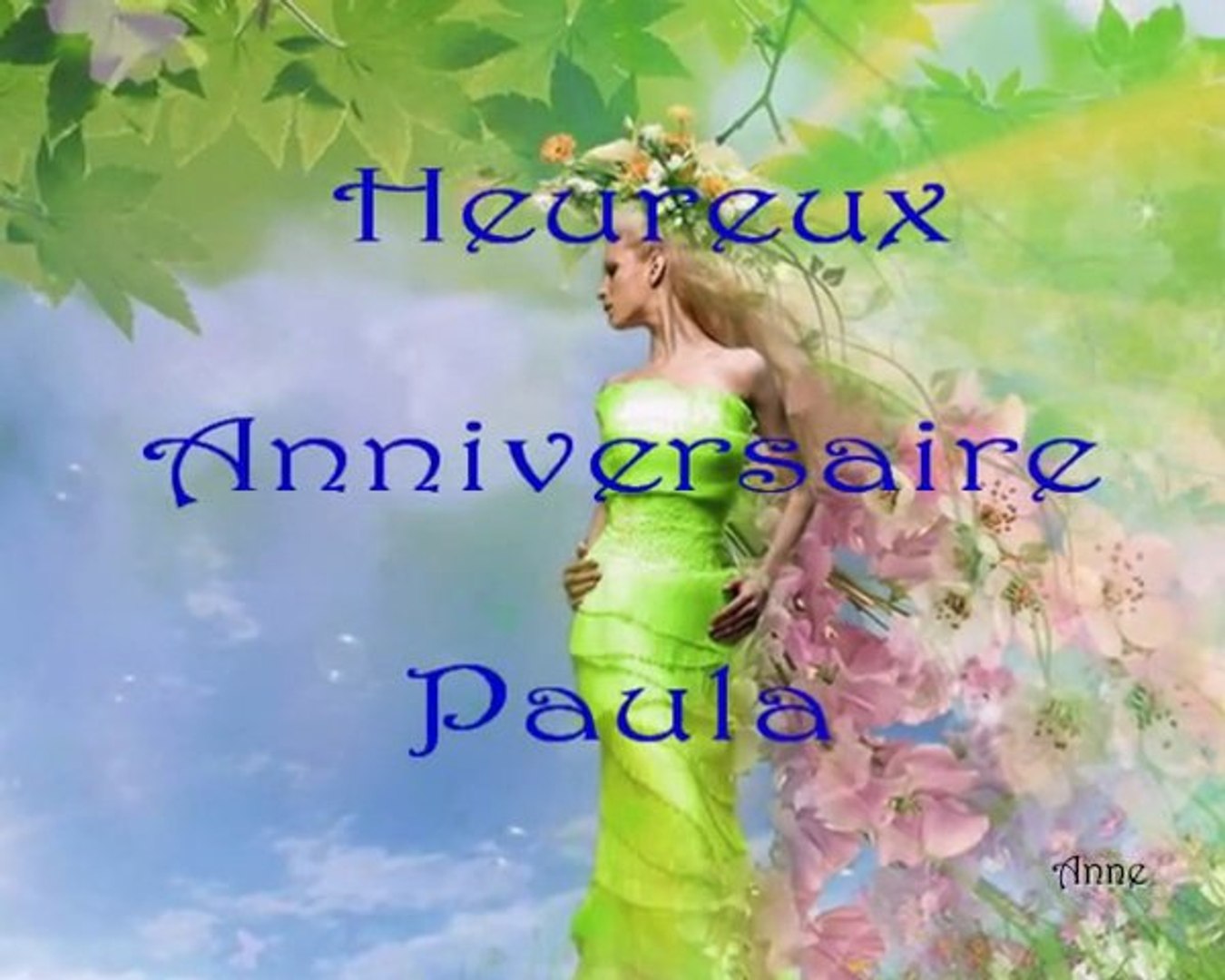Heureux Anniversaire Paula Colombanipm Video Dailymotion