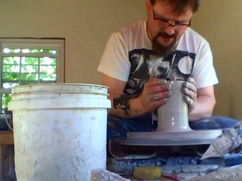 Throwing a coffee mug