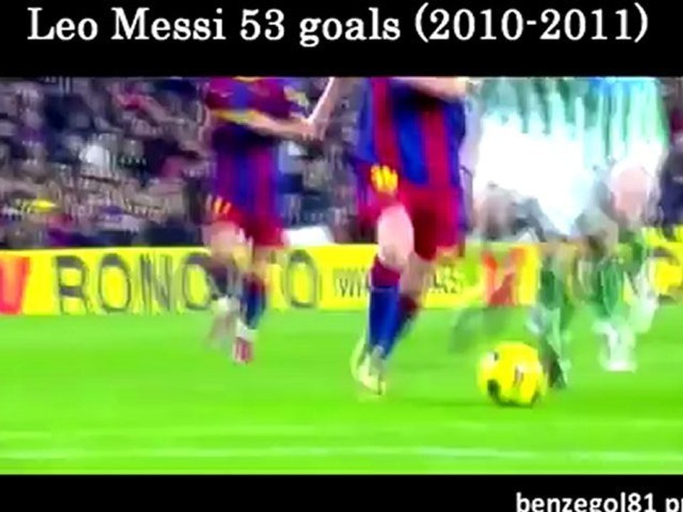 Lionel Messi 53 goals 2010-2011 ||HD