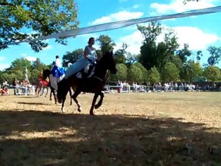 représentation au château de La Roche Courbon le 15 sept 2012